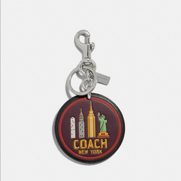 Coach Accessories - 🆕 Coach New York Key Fob & Bag Charm